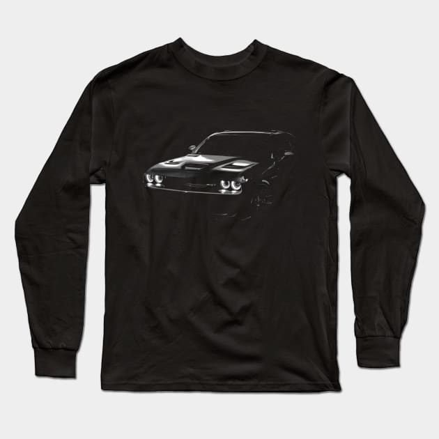 dodge challenger 2015 Long Sleeve T-Shirt by hottehue